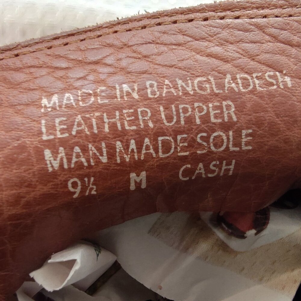 Alfani, Cash, Leather Loafers, Moccasins, Men’s, 91/2 - Picture 6 of 6